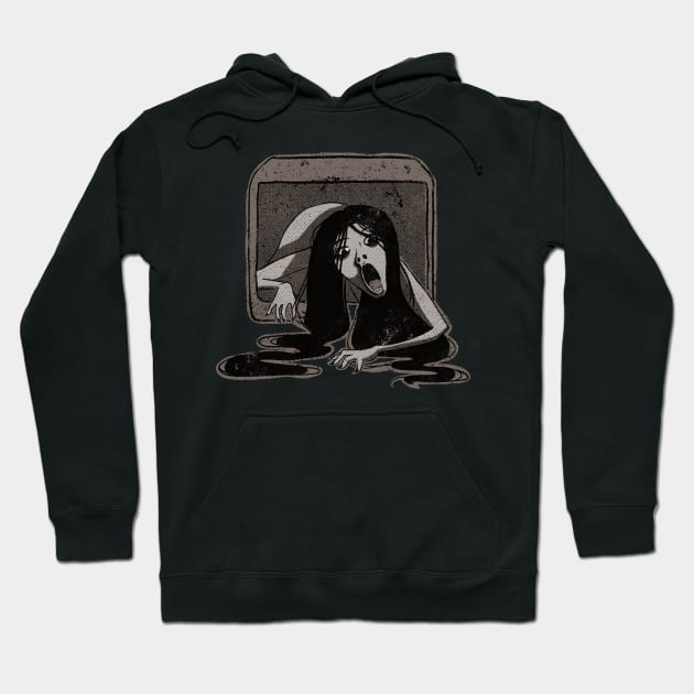 The grudge Hoodie by Little Bad Wren 